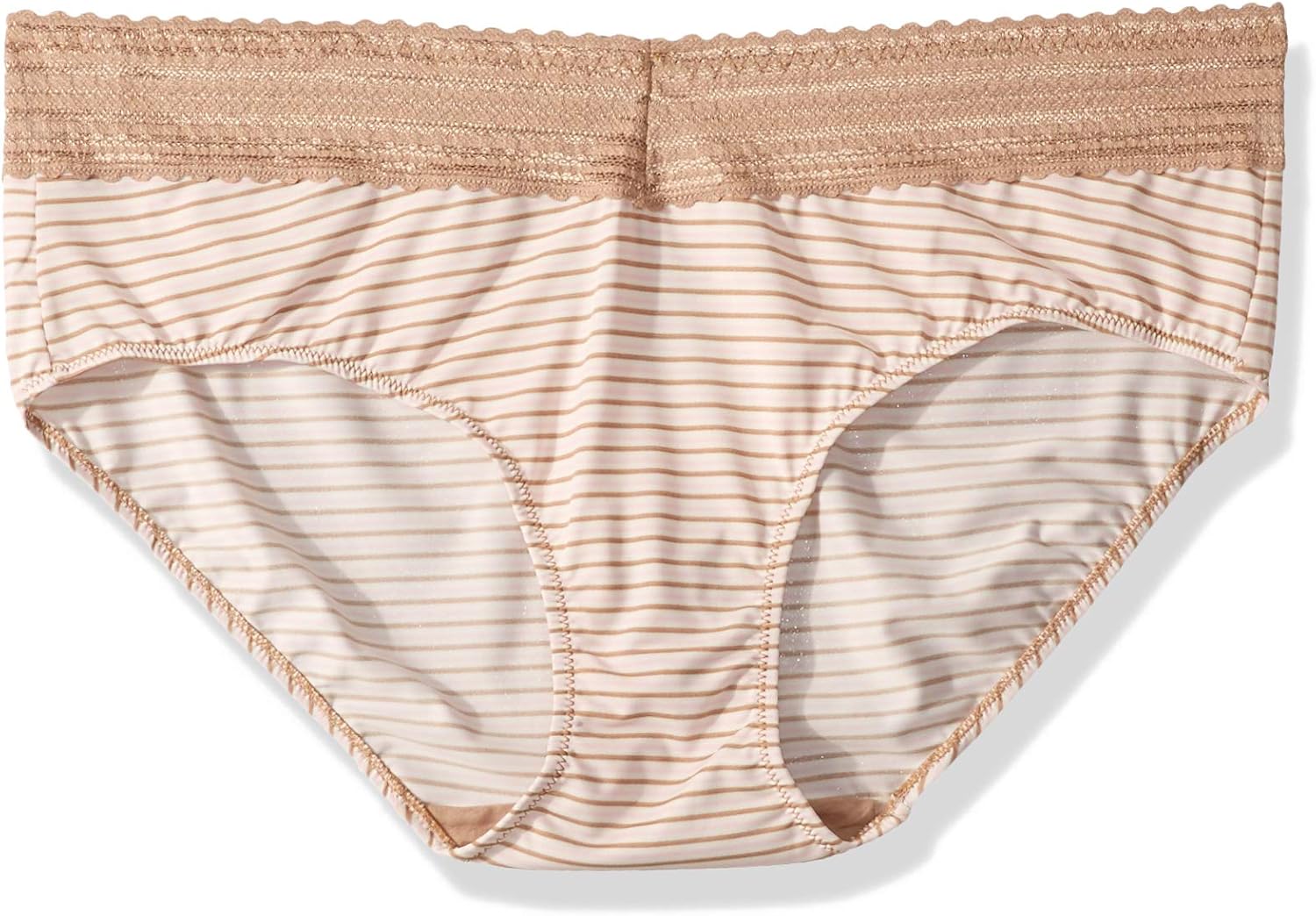 pinching no issue 蕾丝低腰内裤,杏仁色条纹 xxx-l 码【calvin klein